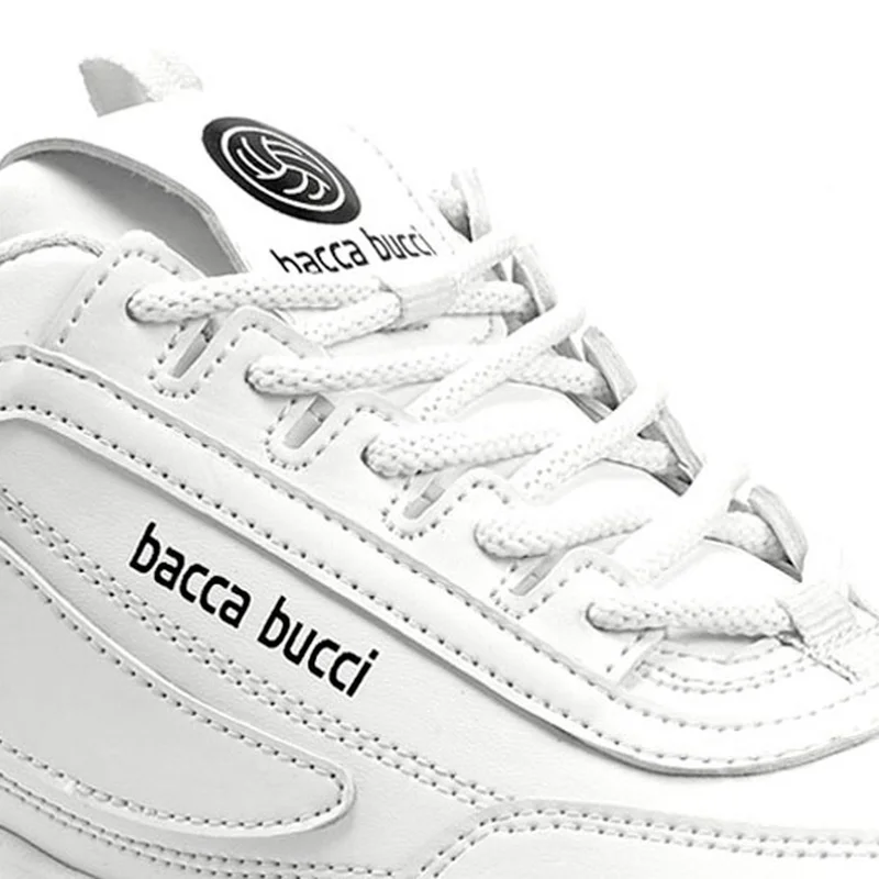 Bacca Bucci White Afterburn Urban Fashion Sneakers and Sports Shoes for Men | Best Price UAE